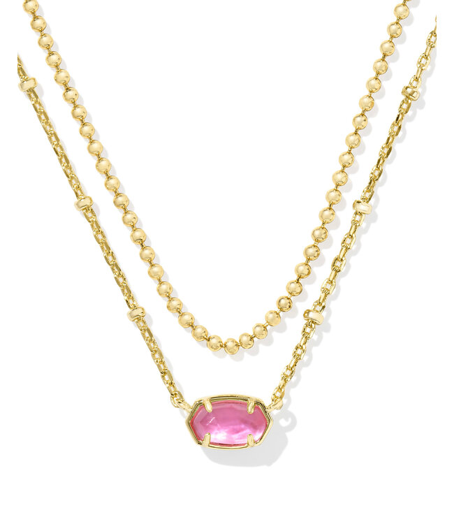 KENDRA SCOTT Emilie Multi Strand Necklace - Gold Azalea Illusion