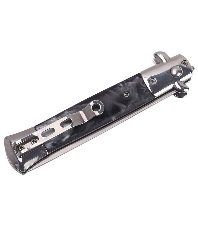 Black Switch Blade Beard Comb