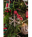 Snowflake Ornament Set of 2, Sold as Set