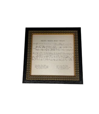 9x9 Silent Night Music Sheet