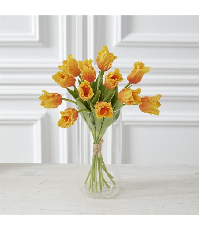 13 Inch Real Touch Parrot Tulip Bundle