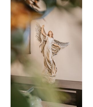 38"H HEAVEN'S ANGEL STATUE