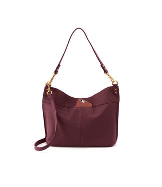 HOBO Pier Shoulder Bag Mulberry Glaze