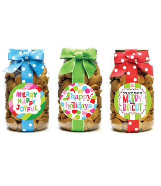 Cookie - Christmas Holiday - Quart Jar - Sold Individually
