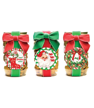 Holiday Chocolate Chip Cookies Pint Jar - Sold Individually