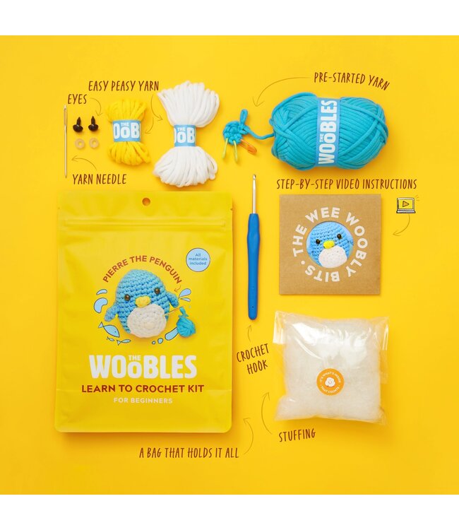 Pierre the Penguin Crochet Kit