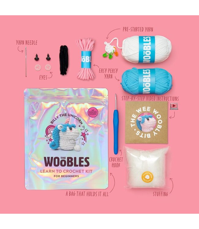 Billy the Unicorn Crochet Kit