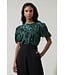 Palmina Jacquard Puff Sleeve Top