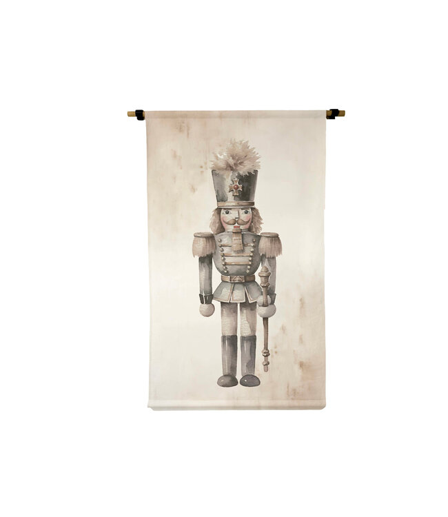 Small Vertical Canvas Scroll Nutcracker 1 DS