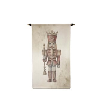 Small Vertical Canvas Scroll Nutcracker 3 Drop Ship