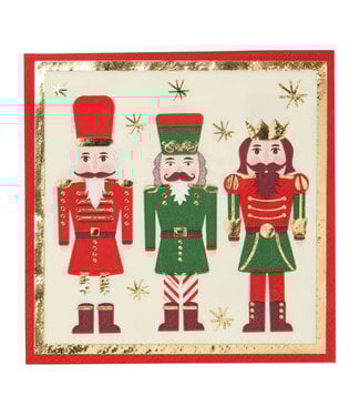 Nutcracker Christmas Cocktail Napkin