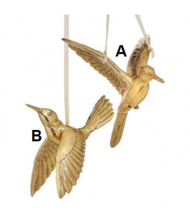 7.5" Hummingbird Ornament - Sold Individually