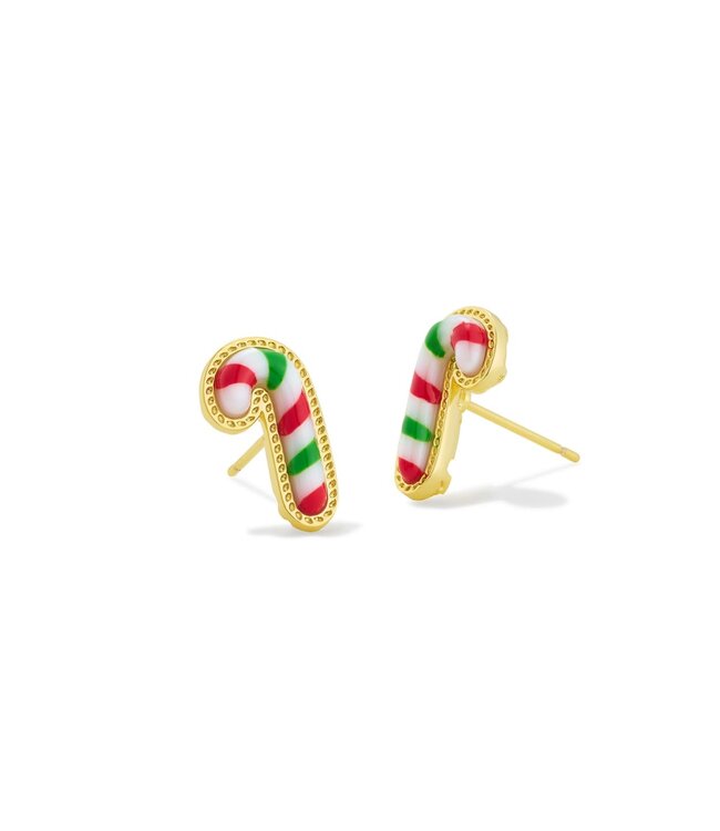 KENDRA SCOTT Candy Cane Stud Earrings