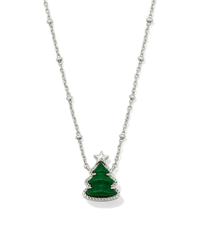 KENDRA SCOTT Holiday Tree Short Pendant Necklace