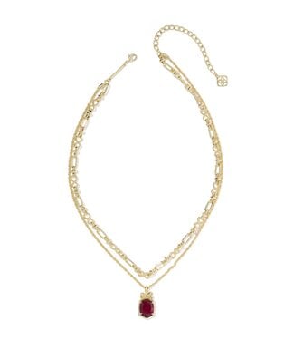 KENDRA SCOTT Daphne Bow Multi Strand Necklace