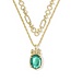KENDRA SCOTT Daphne Bow Multi Strand Necklace