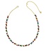 KENDRA SCOTT Isabelle Tennis Necklace Gold Multi Mix