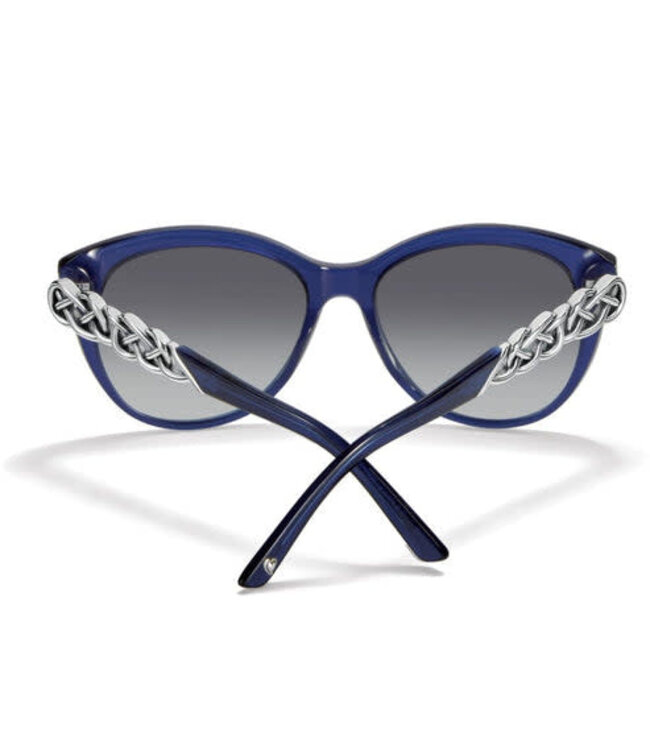 BRIGHTON Interlok Braid Blue Sunglasses