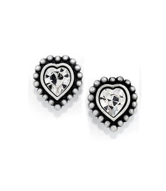 BRIGHTON Shimmer Heart Mini Post Earrings