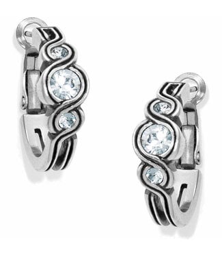 BRIGHTON Infinity Sparkle Hoop Earrings