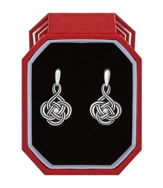 BRIGHTON Interlok Petite Post Drop Earrings Gift Box