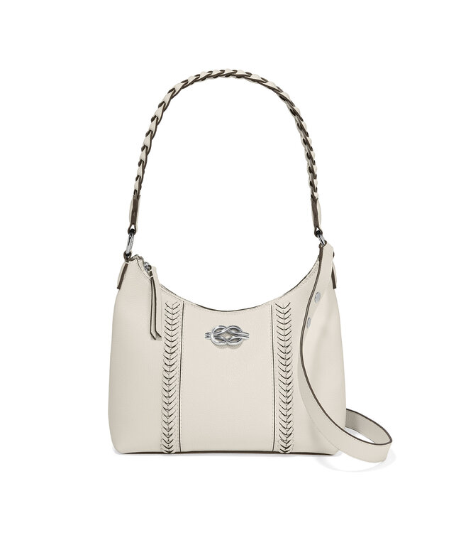 BRIGHTON Faye Convertible Shoulderbag Shoe WHite
