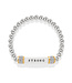 BRIGHTON Meridian Strong Two Tone Stretch Bracelet