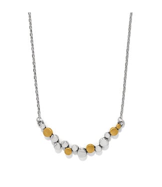 BRIGHTON Pebble Edge Crescent Bar Necklace