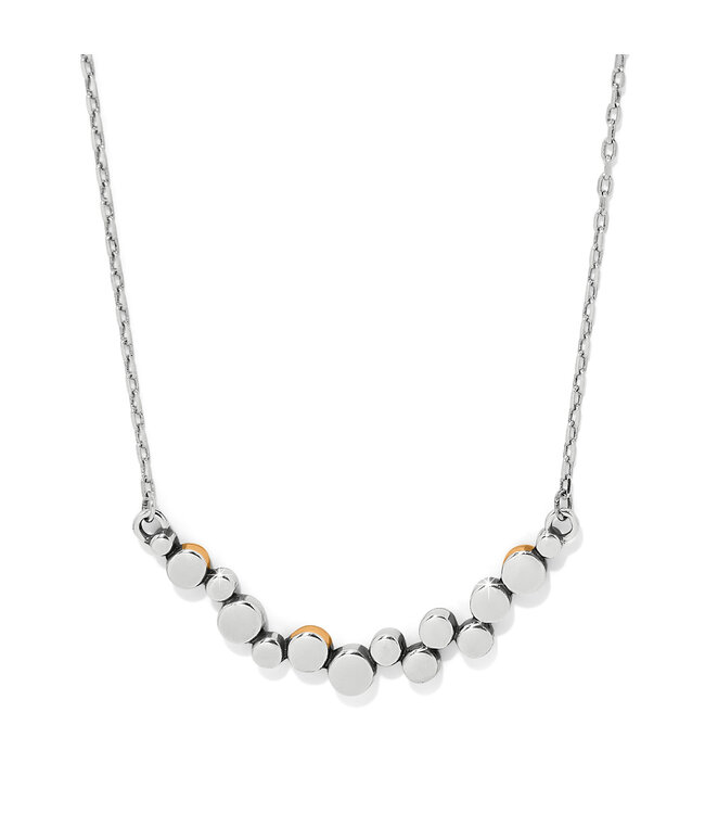 BRIGHTON Pebble Edge Crescent Bar Necklace