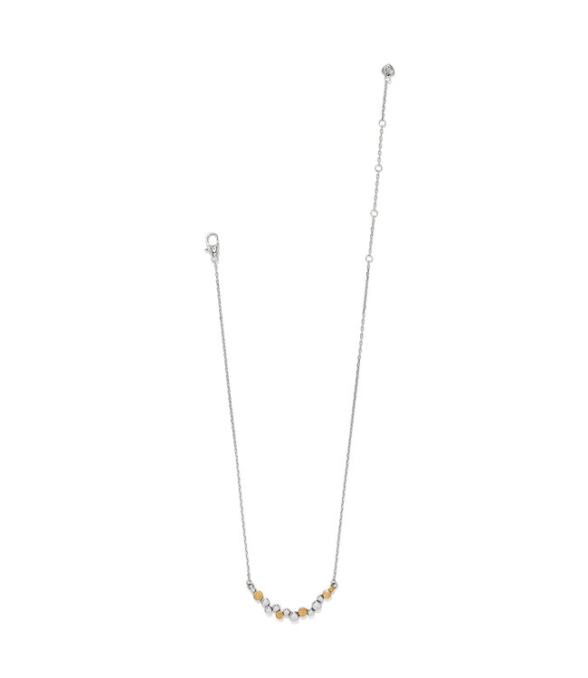 BRIGHTON Pebble Edge Crescent Bar Necklace