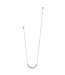 BRIGHTON Pebble Edge Crescent Bar Necklace