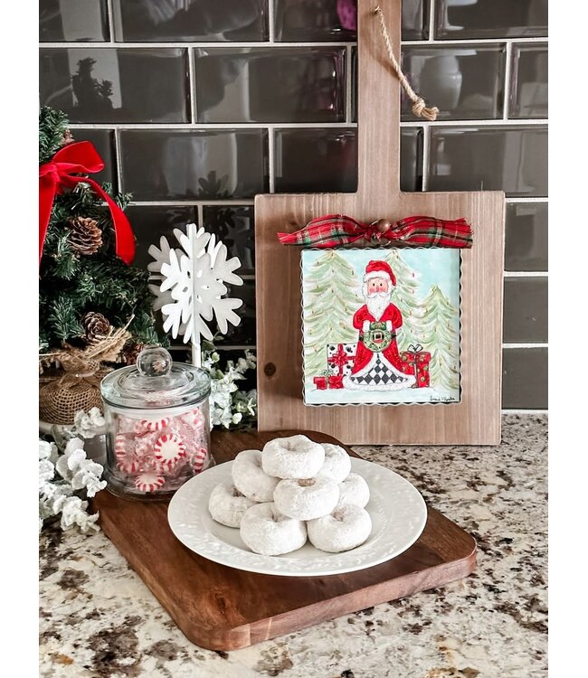 THE ROUND TOP COLLECTION Mini Hamilton Elegant Santa