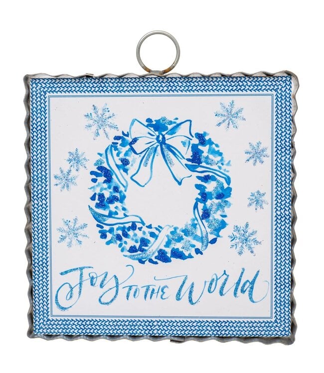 THE ROUND TOP COLLECTION Mini Beck's Blue Joy To The World