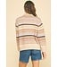 Hannah Multicolor Striped Knit Sweater