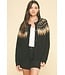 Zoey Vintage Geometric Pattern Cardigan