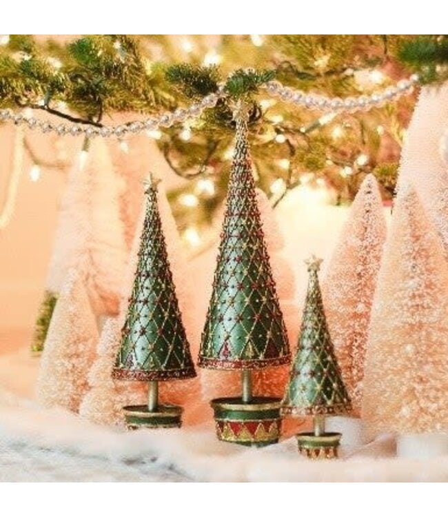 Fleur De Lis Tree with Drum Base