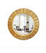 Gold Leaf Convex Wall Mirror