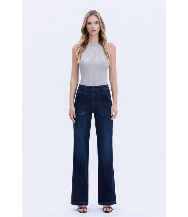 Zoey Super High Rise Full Length Vintage Flare Jeans