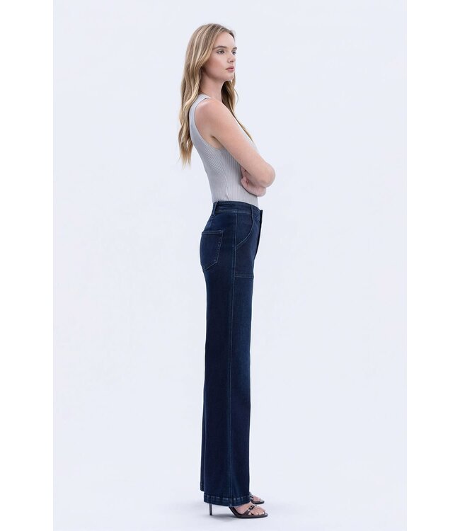 Zoey Super High Rise Full Length Vintage Flare Jeans