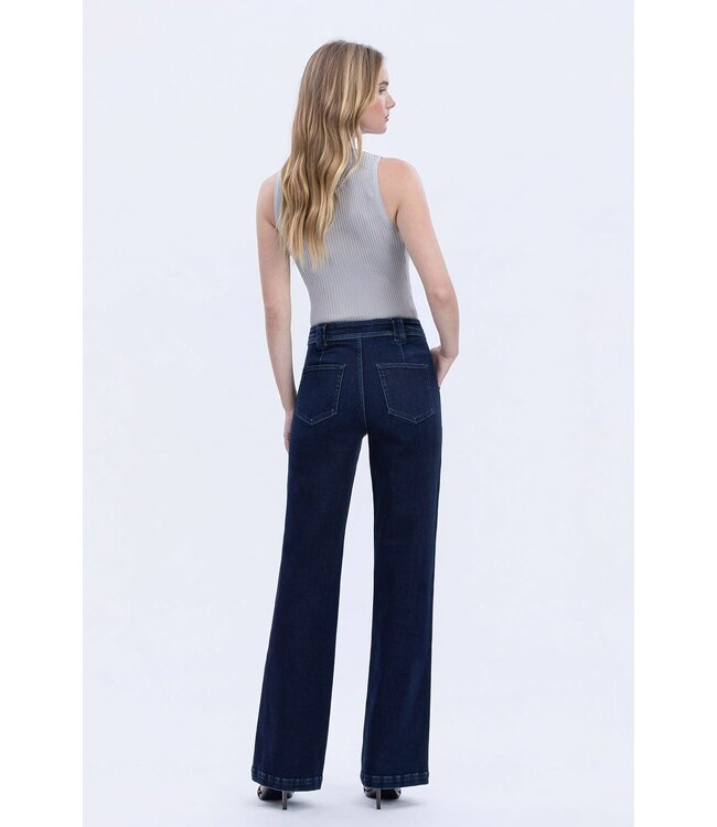 Zoey Super High Rise Full Length Vintage Flare Jeans