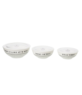 Ceramic Bowls With Lid - Sold Individually