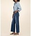KUT FROM THE KLOTH Meg High Rise Fab Ab Wide Leg Raw Hem, Long