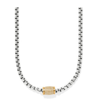 BRIGHTON Meridian Solis Necklace Silver-Gold