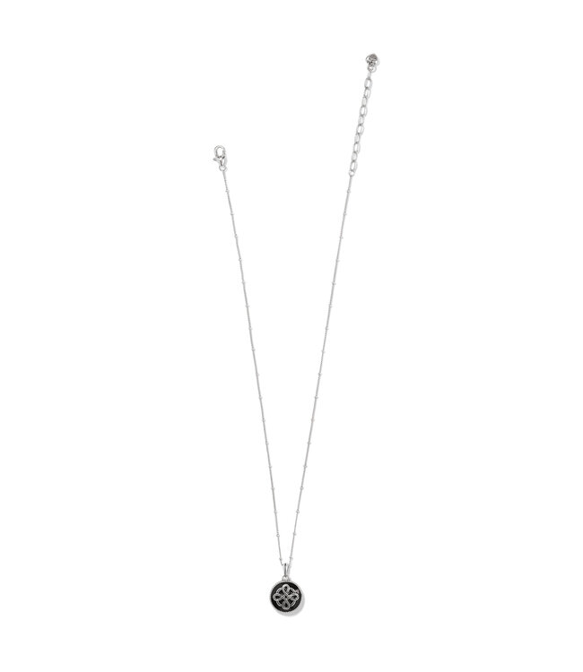 BRIGHTON Interlok Noir Reversible Necklace