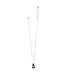 BRIGHTON Interlok Harmony Black Necklace