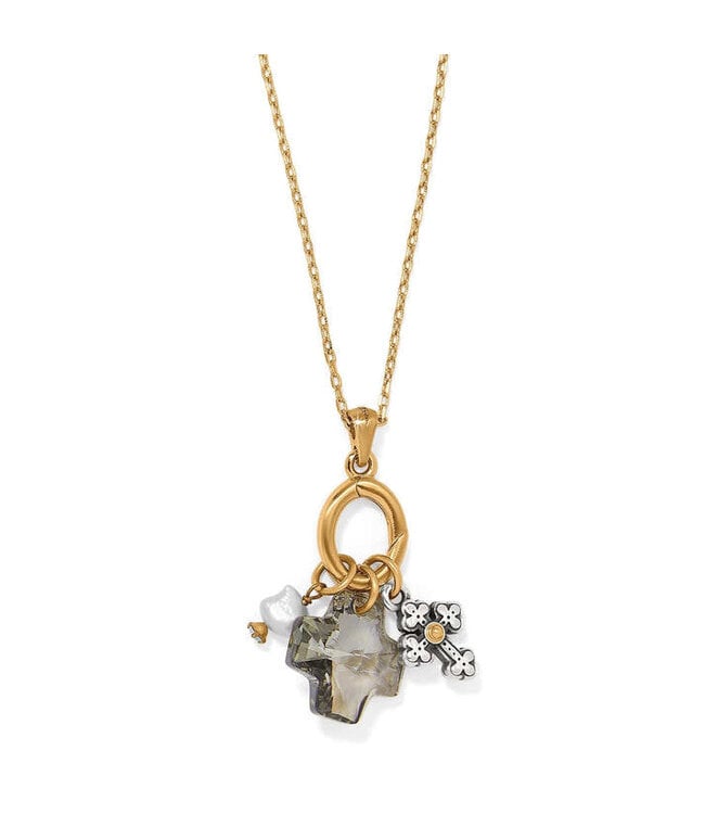 BRIGHTON Heavenly Cross Short Necklace