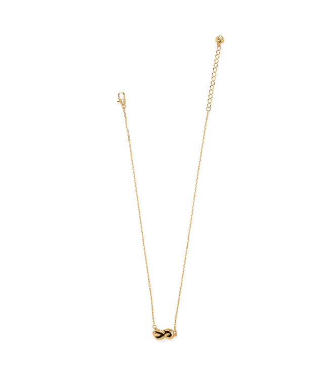 BRIGHTON Interlok Single Knot Petite Necklace