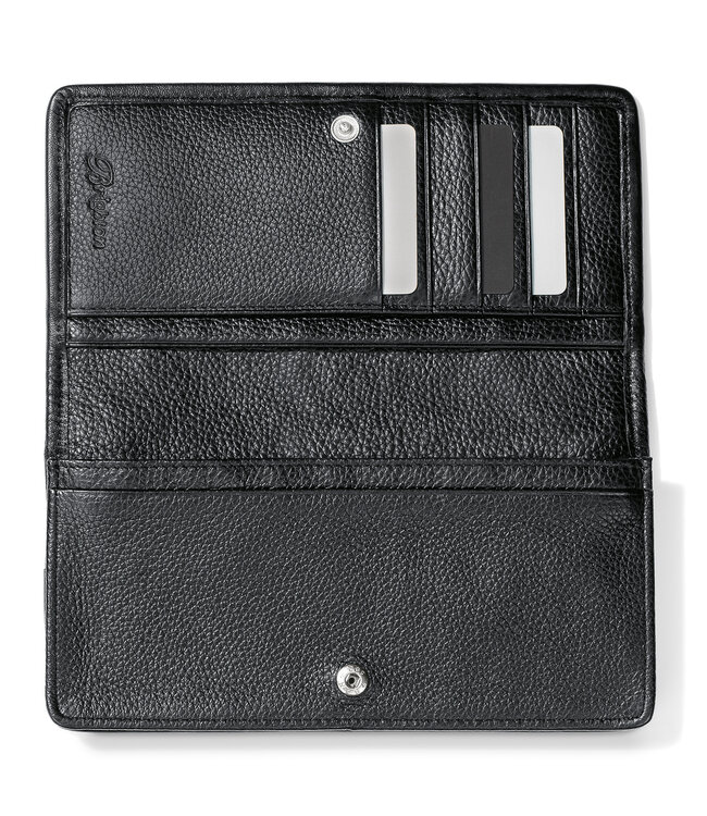 BRIGHTON Interlok Rockmore Wallet Black