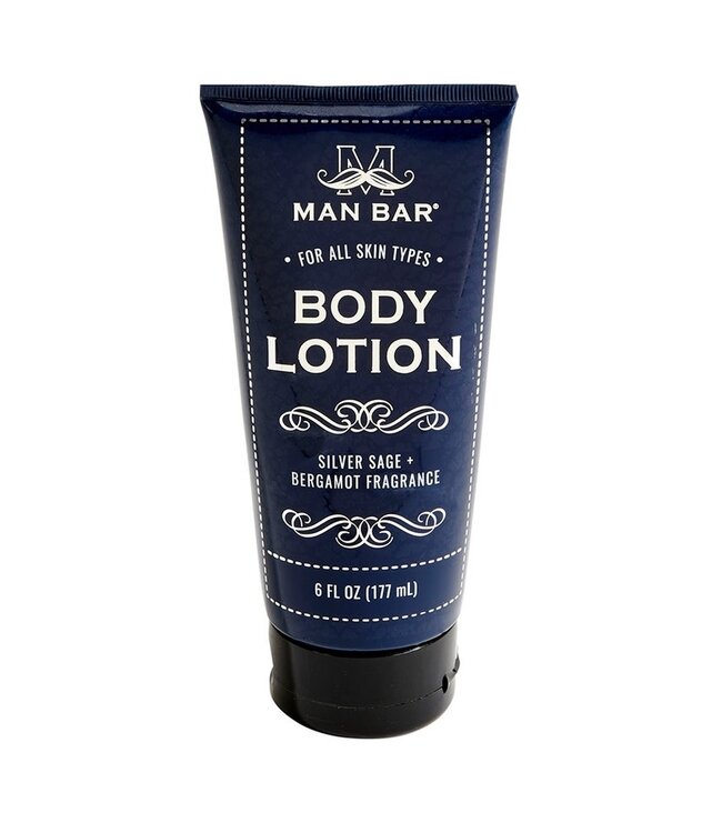 Man Bar Body Lotion Silver Sage & Bergamot