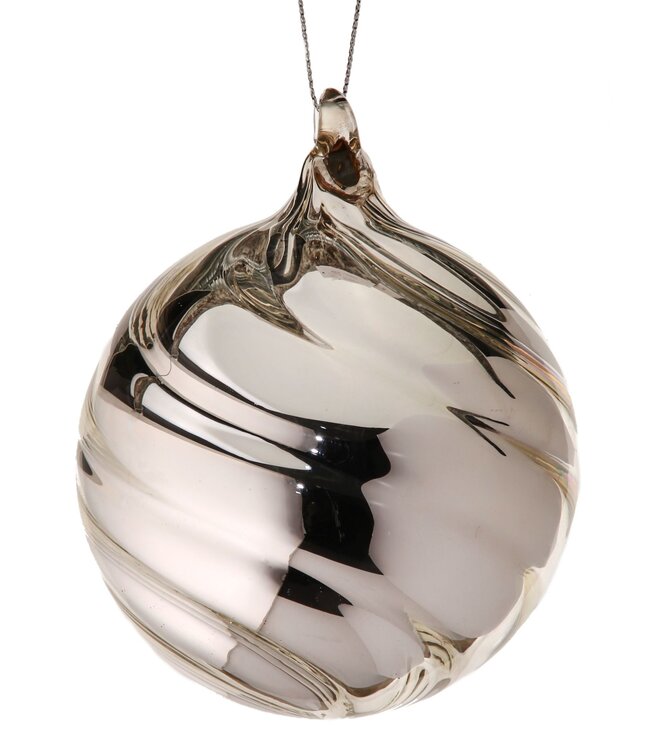Heavy  Glass Ball Ornament